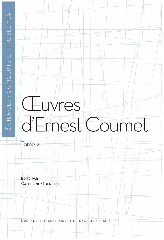 Œuvres d’Ernest Coumet (T. 2) -  - Presses universitaires de Franche-Comté