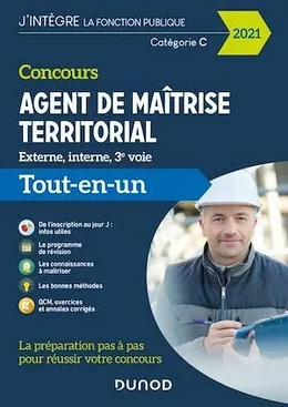 Concours Agent de maîtrise territorial 2021