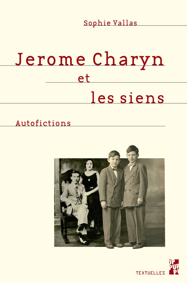 Jerome Charyn et les siens - Sophie Vallas - Presses universitaires de Provence