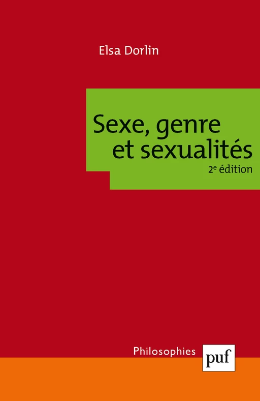 Sexe, genre et sexualités - Elsa Dorlin - Humensis