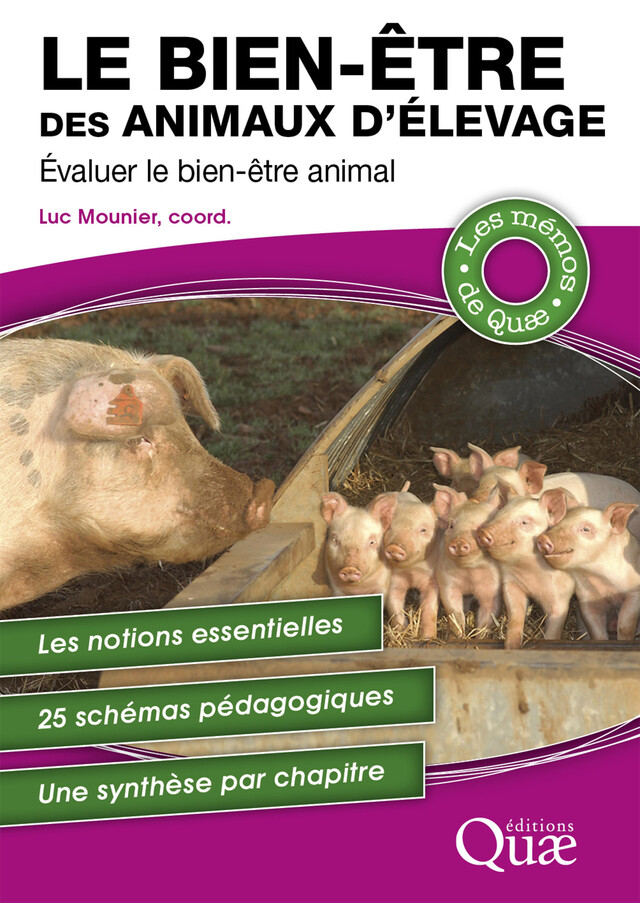 Le bien-être des animaux d'élevage - Luc Mounier - Quæ