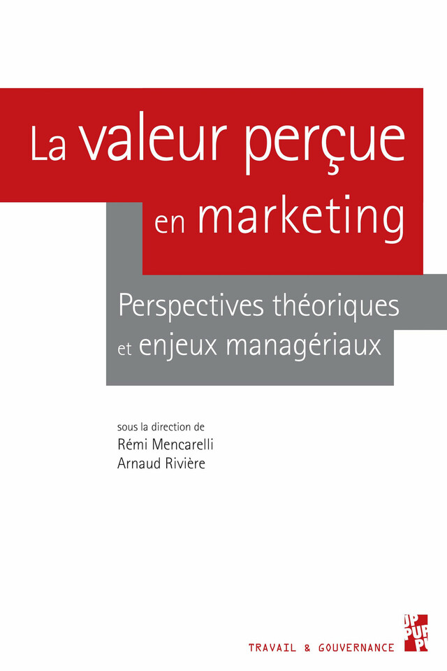 La valeur perçue en marketing -  - Presses universitaires de Provence