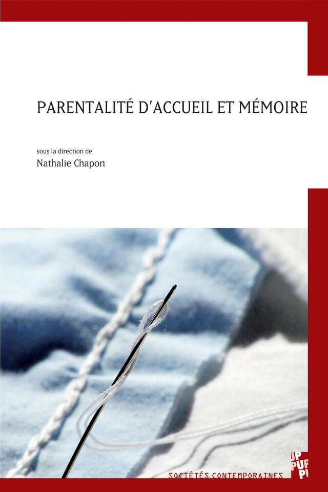 Parentalité d’accueil et mémoire -  - Presses universitaires de Provence