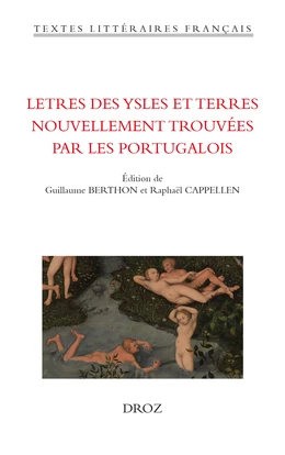 Letres des ysles et terres nouvellement trouvées par les Portugalois