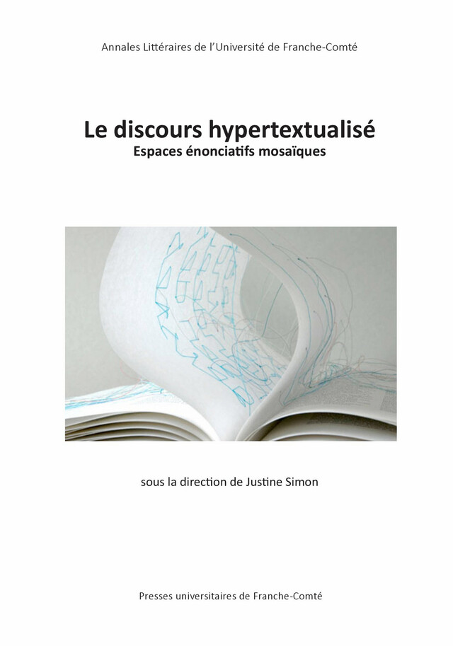 Le discours hypertextualisé -  - Presses universitaires de Franche-Comté