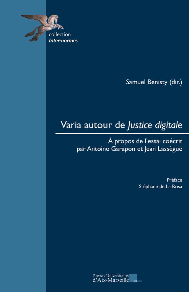Varia autour de Justice digitale -  - Presses universitaires d’Aix-Marseille