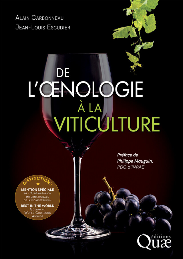 De l'oenologie à la viticulture - Alain Carbonneau, Jean-Louis Escudier - Quæ