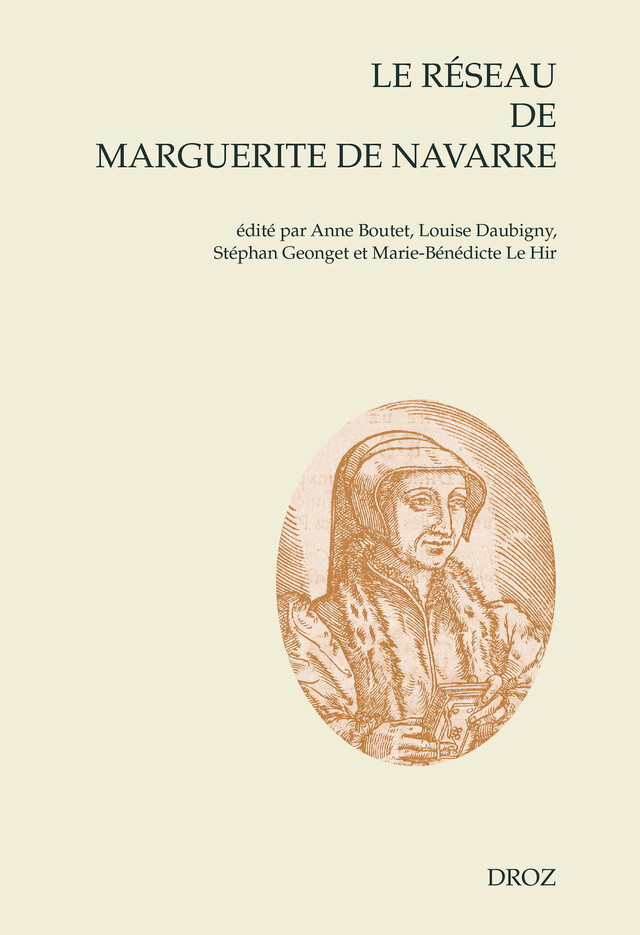 Le réseau de Marguerite de Navarre -  - Librairie Droz