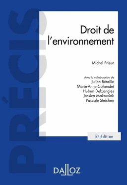 Droit de l'environnement. 8e éd.