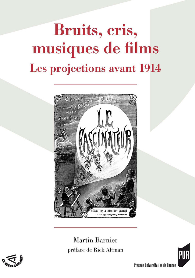 Bruits, cris, musiques de films - Martin Barnier - Presses universitaires de Rennes