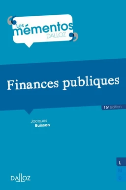 Finances publiques. 16e éd.