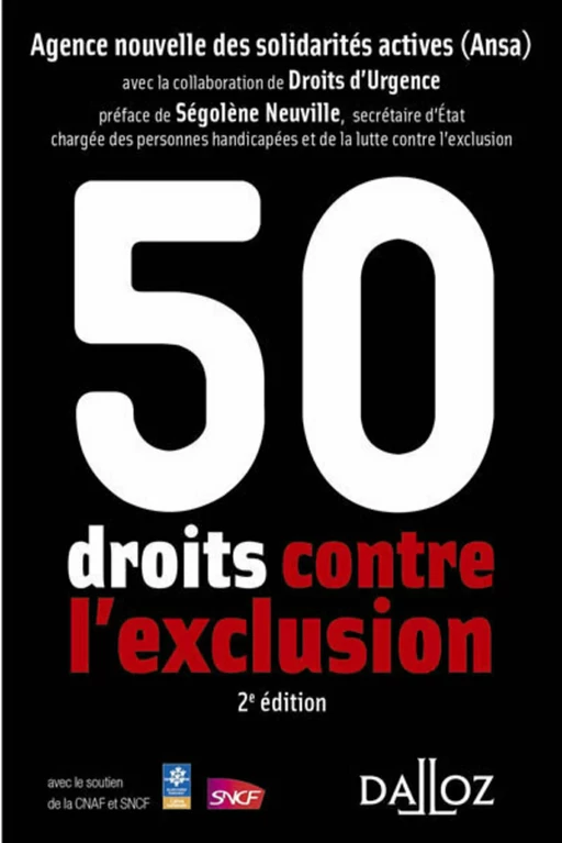 50 droits contre l'exclusion. 2e éd. -  ANSA - Groupe Lefebvre Dalloz