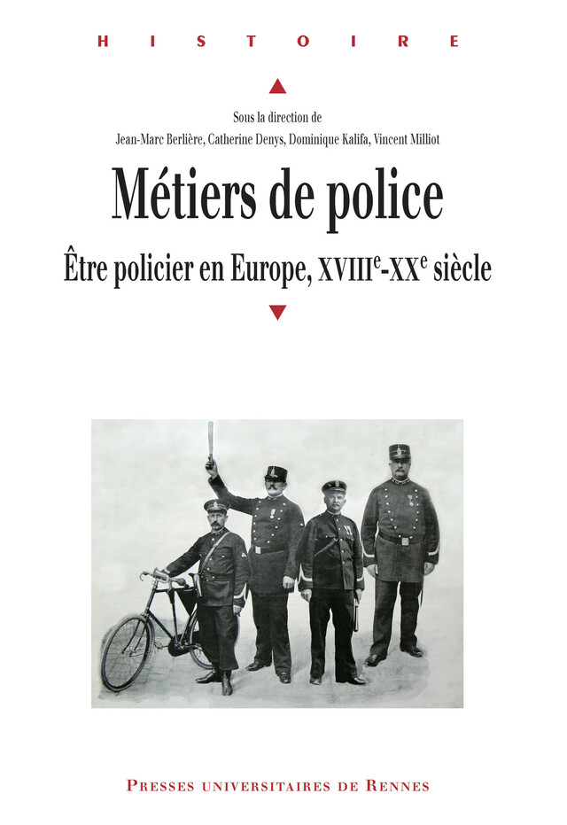 Métiers de police -  - Presses Universitaires de Rennes