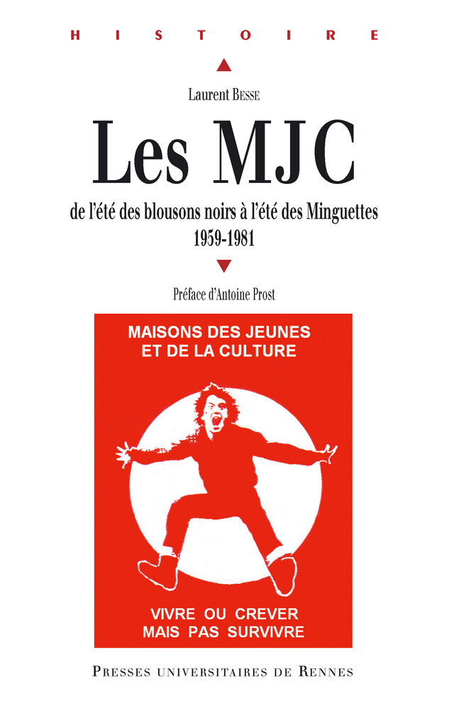 Les MJC - Laurent Besse - Presses universitaires de Rennes