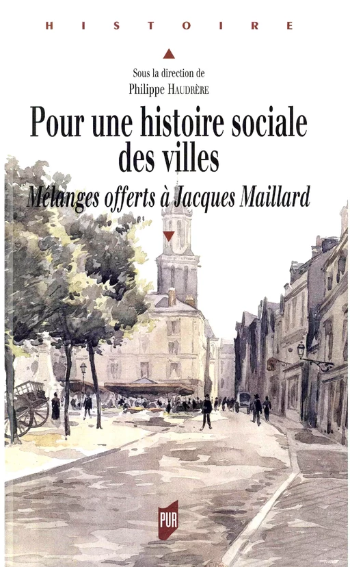 Pour une histoire sociale des villes -  - Presses universitaires de Rennes