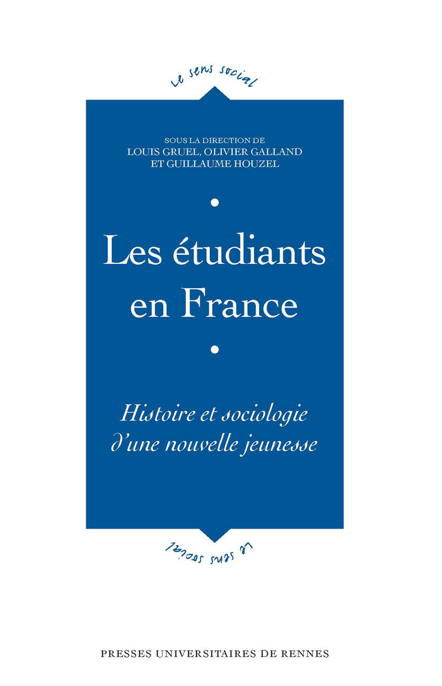 Les étudiants en France -  - Presses Universitaires de Rennes