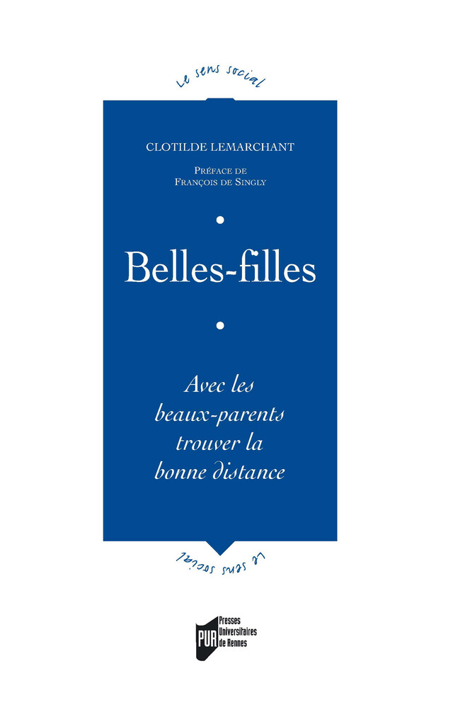 Belles-filles - Clotilde Lemarchant - Presses universitaires de Rennes