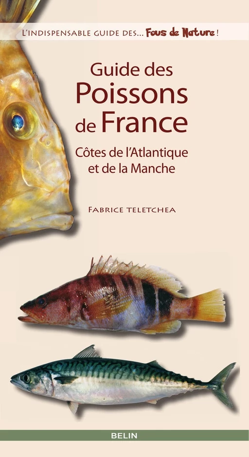 Guide des poissons de France - Fabrice TELETCHEA - Humensis