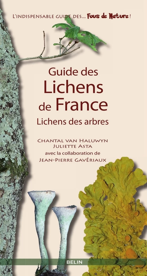 Guide des lichens de France. Lichens des arbres - Chantal VAN HALUWYN, Juliette Asta - Humensis