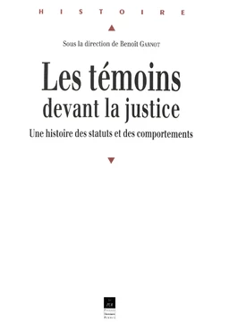 Les témoins devant la justice