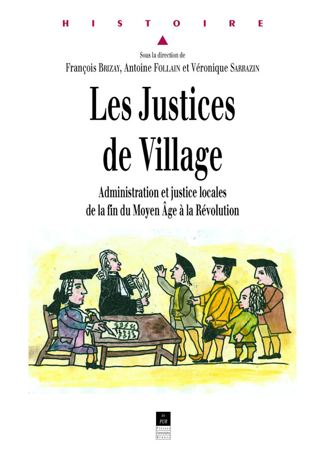 Les justices de village -  - Presses universitaires de Rennes