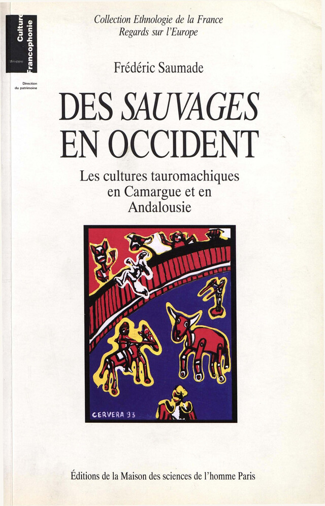 Des sauvages en Occident - Frédéric Saumade - Éditions de la Maison des sciences de l’homme