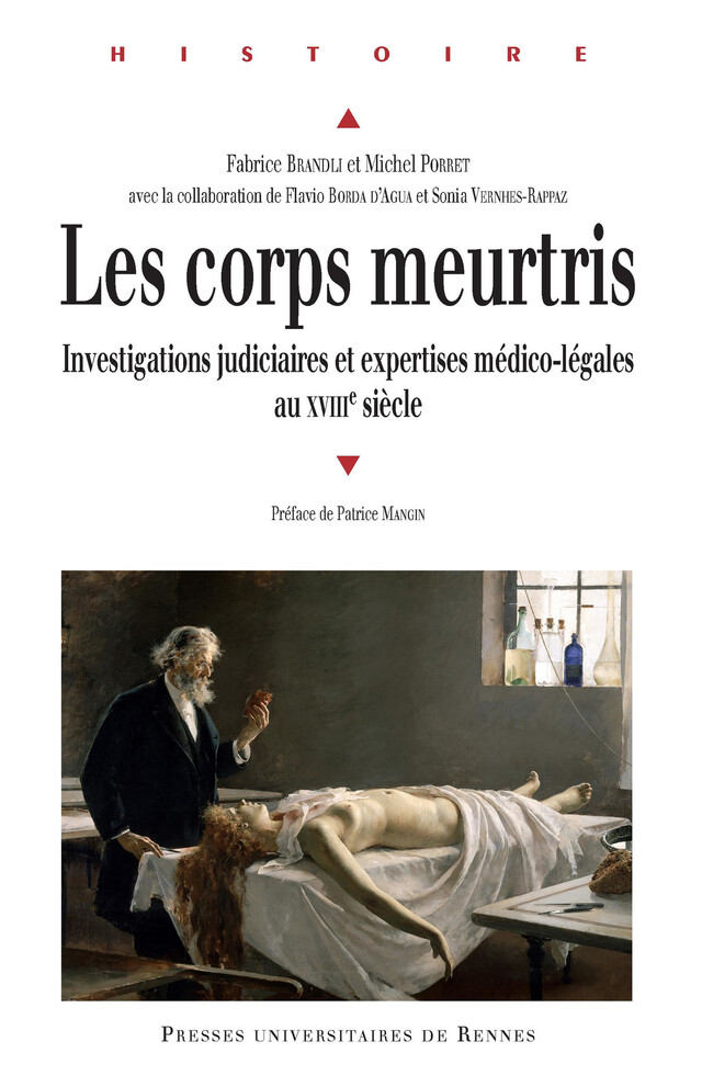 Les corps meurtris - Fabrice Brandli, Michel Porret - Presses universitaires de Rennes