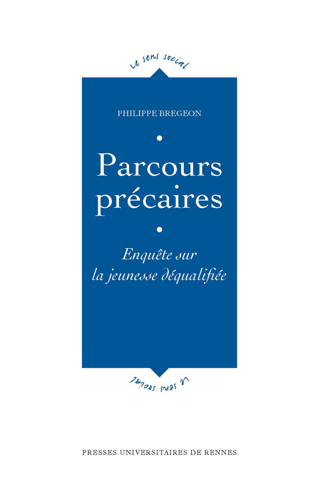 Parcours précaires - Philippe Bregeon - Presses universitaires de Rennes