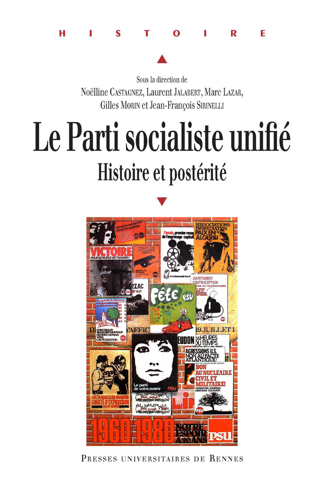Le Parti socialiste unifié -  - Presses universitaires de Rennes
