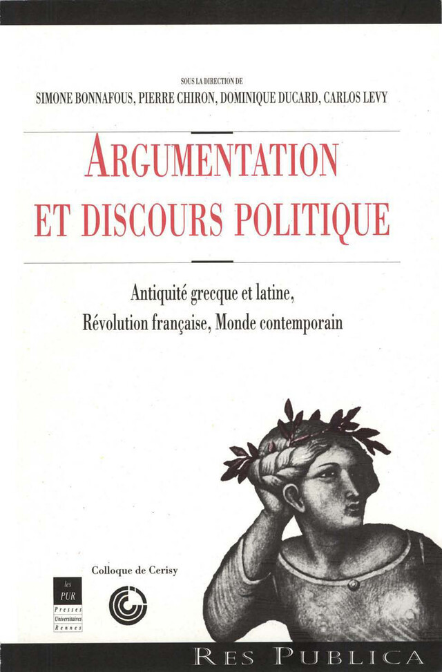Argumentation et discours politique -  - Presses universitaires de Rennes