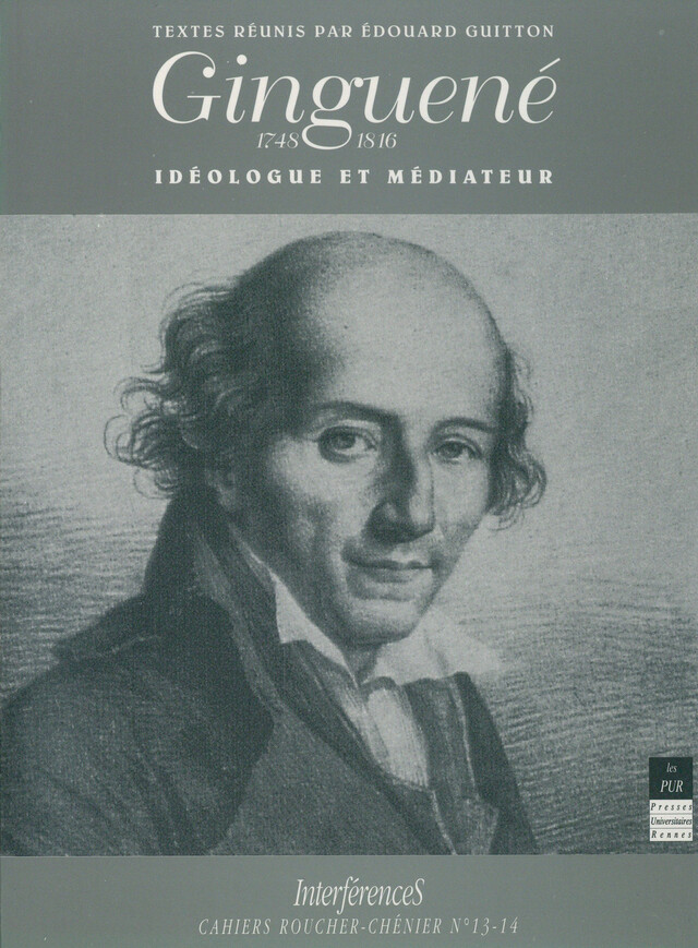 Ginguené (1748-1816) -  - Presses universitaires de Rennes