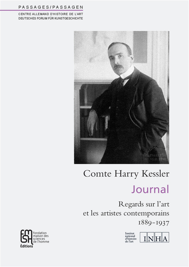 Journal - Comte Harry Kessler - Éditions de la Maison des sciences de l’homme