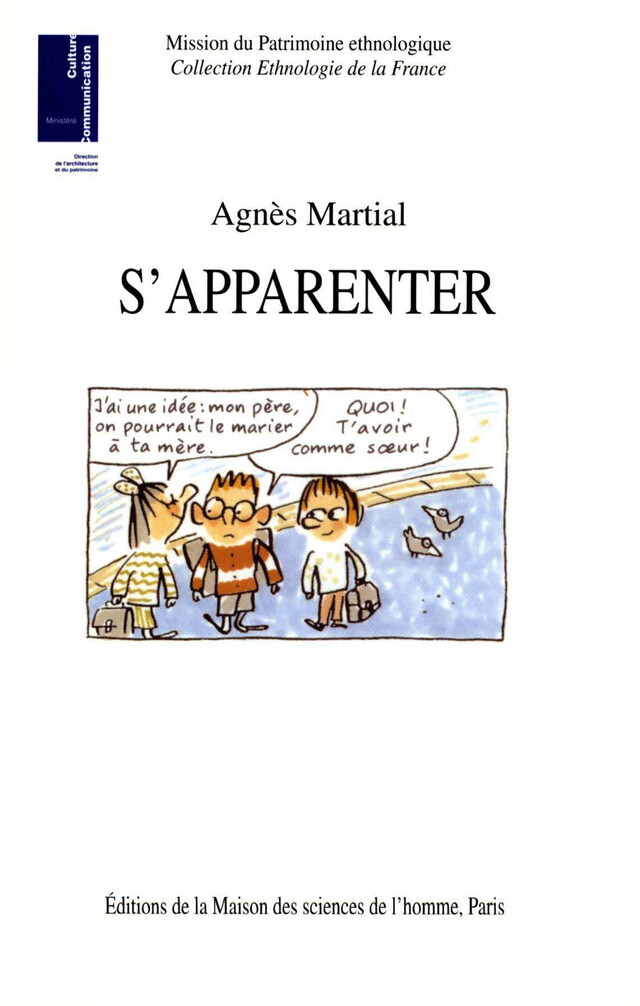 S’apparenter - Agnès Martial - Éditions de la Maison des sciences de l’homme
