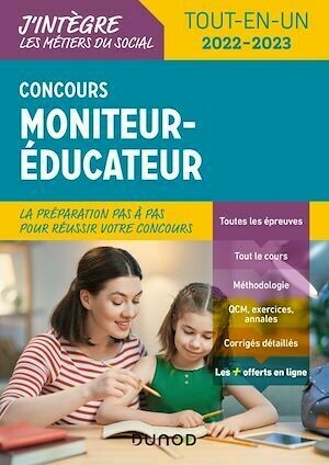 Concours Moniteur éducateur - 2022-2023 - Béatrice Peluau, Valérie Le Du - Dunod