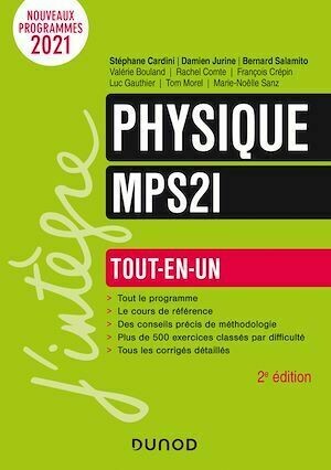 Physique tout-en-un MPSI - 2e éd. -  Collectif - Dunod