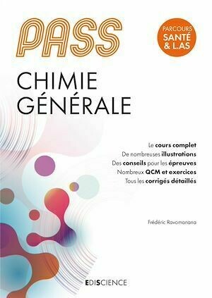 PASS UE 1 Chimie générale - 5e éd. - Frédéric Ravomanana - Ediscience