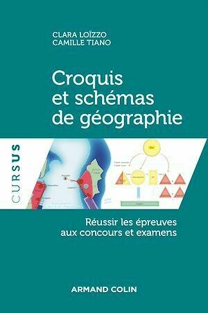 Croquis et schémas de géographie - Camille Tiano, Clara Loïzzo - Armand Colin