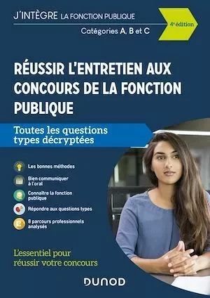 Réussir l'entretien aux concours de la fonction publique - Francis Pian, Dominique Thavez-Pipard - Dunod