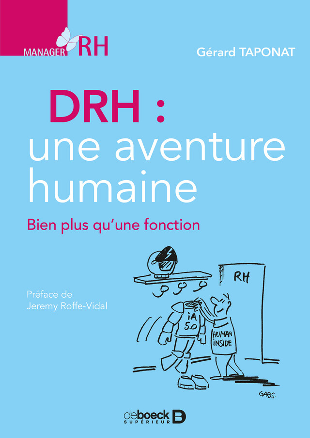 DRH une aventure humaine - Gérard Taponat, Jeremy Roffe-Vidal - De Boeck Supérieur