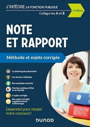 Note et Rapport - Méthode et Sujets corrigés - Francis Pian - Dunod
