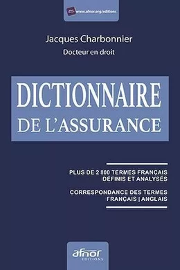 Dictionnaire de l'assurance