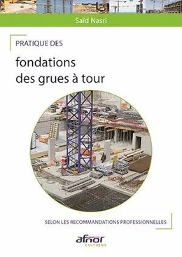 Pratique des fondations des grues à tour