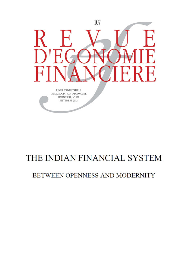 The Indian Financial System - Jean-Joseph Boillot, Pierre Jacquet - Association d'économie financière