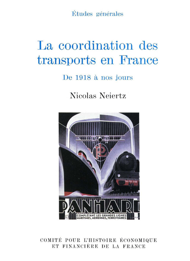 La coordination des transports en France - Nicolas Neiertz - Institut de la gestion publique et du développement économique