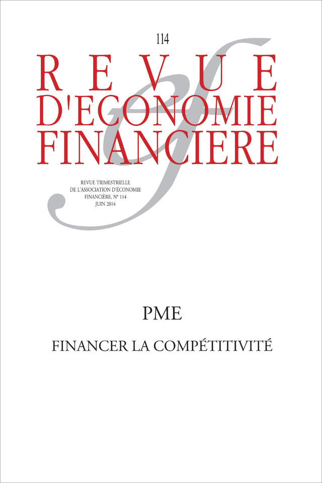 PME : Financer la compétitivité - Ouvrage Collectif - Association d'économie financière