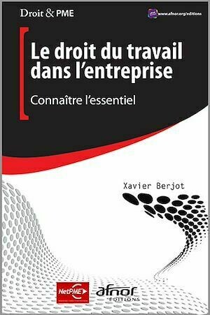 Le droit du travail dans l’entreprise - Xavier Berjot - Afnor Éditions