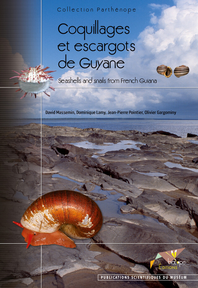 Coquillages et escargots de Guyane - Dominique Lamy, David Massemin, Jean-Pierre Pointier, Olivier Gargominy - BIOTOPE
