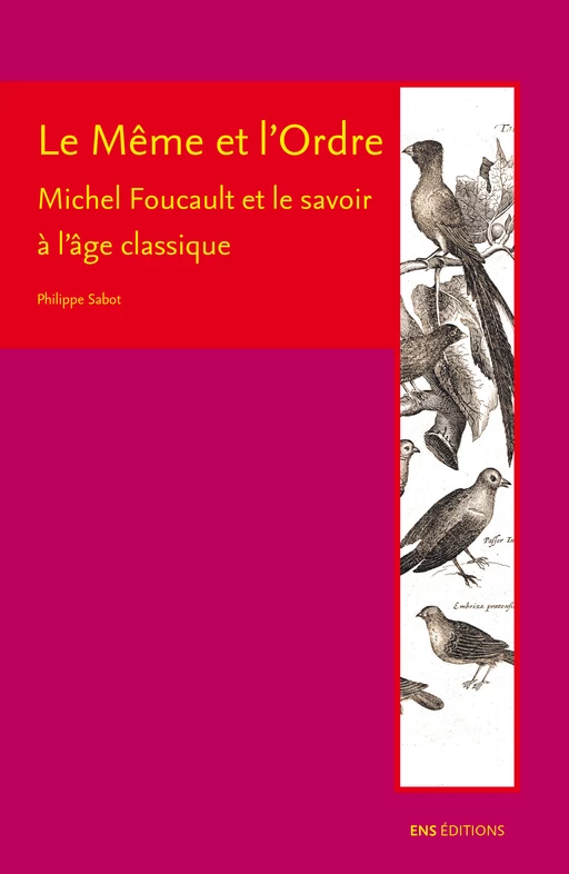 Le Même et l'Ordre - Philippe Sabot - ENS Éditions