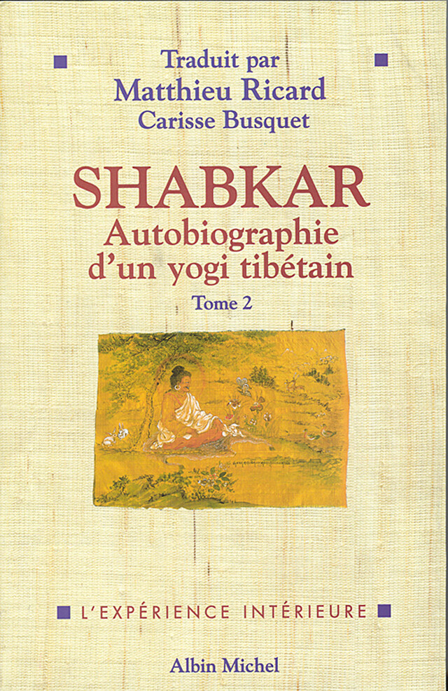 Shabkar - Autobiographie d'un yogi tibétain - tome 2 - Rangdrol Shabkar Tsogdrouk - Albin Michel