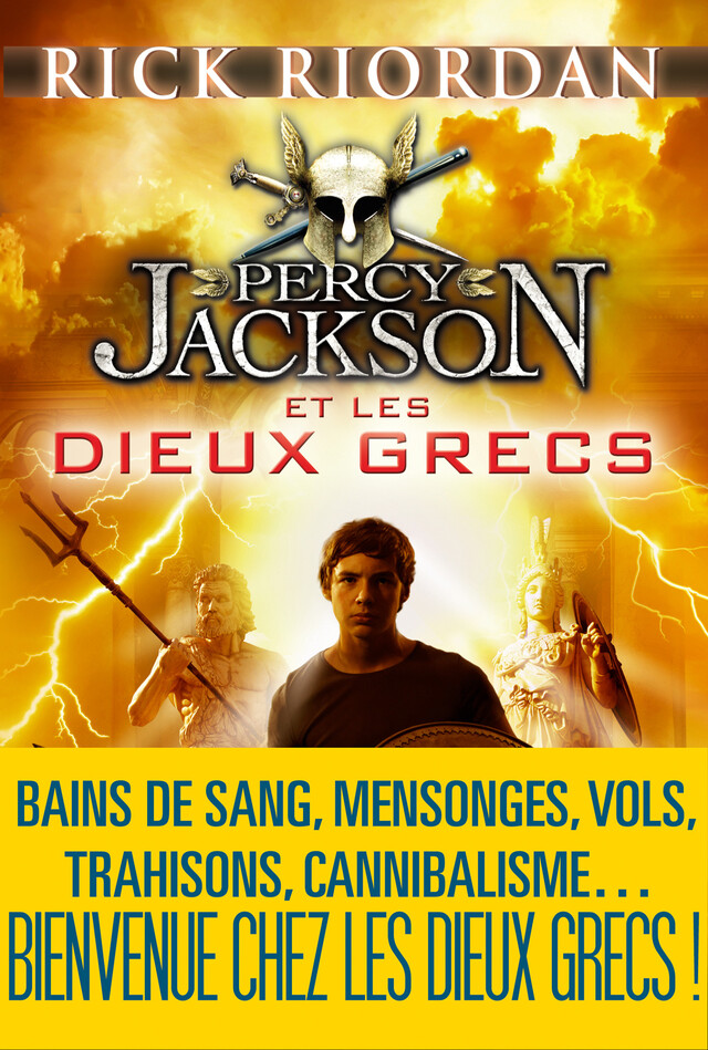 Percy Jackson et les dieux grecs - Rick Riordan - Albin Michel